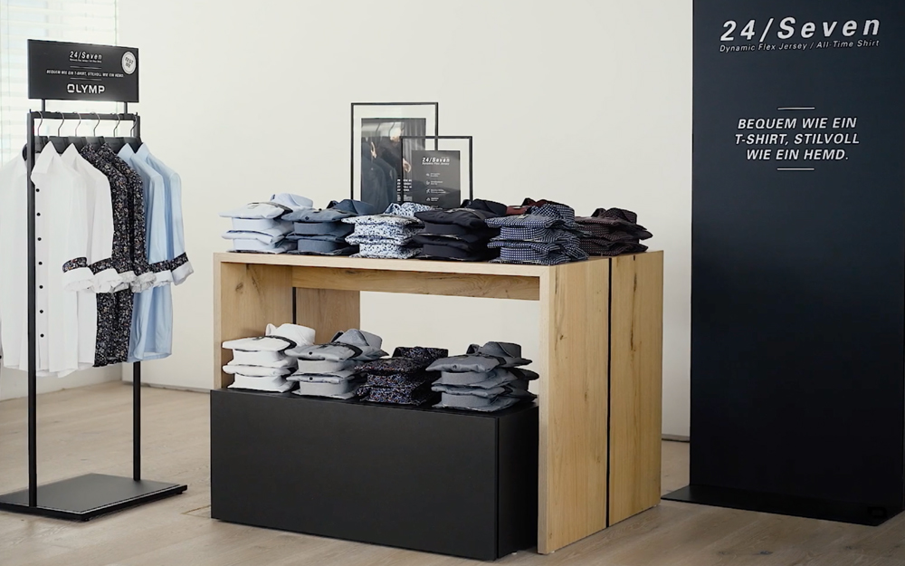 Компания OLYMP представила новую разработку — рубашки 24-7