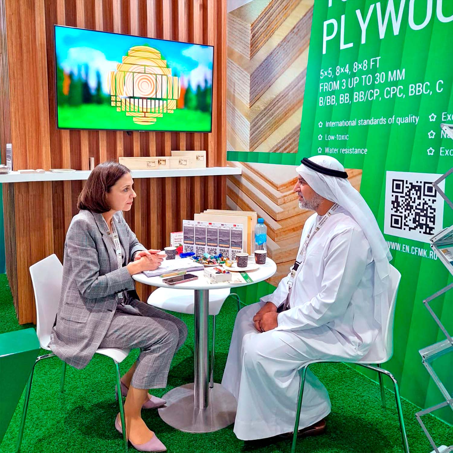 NORDECO на выставке Dubai WoodShow 2024
