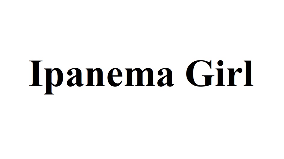 IPANEMA GIRL