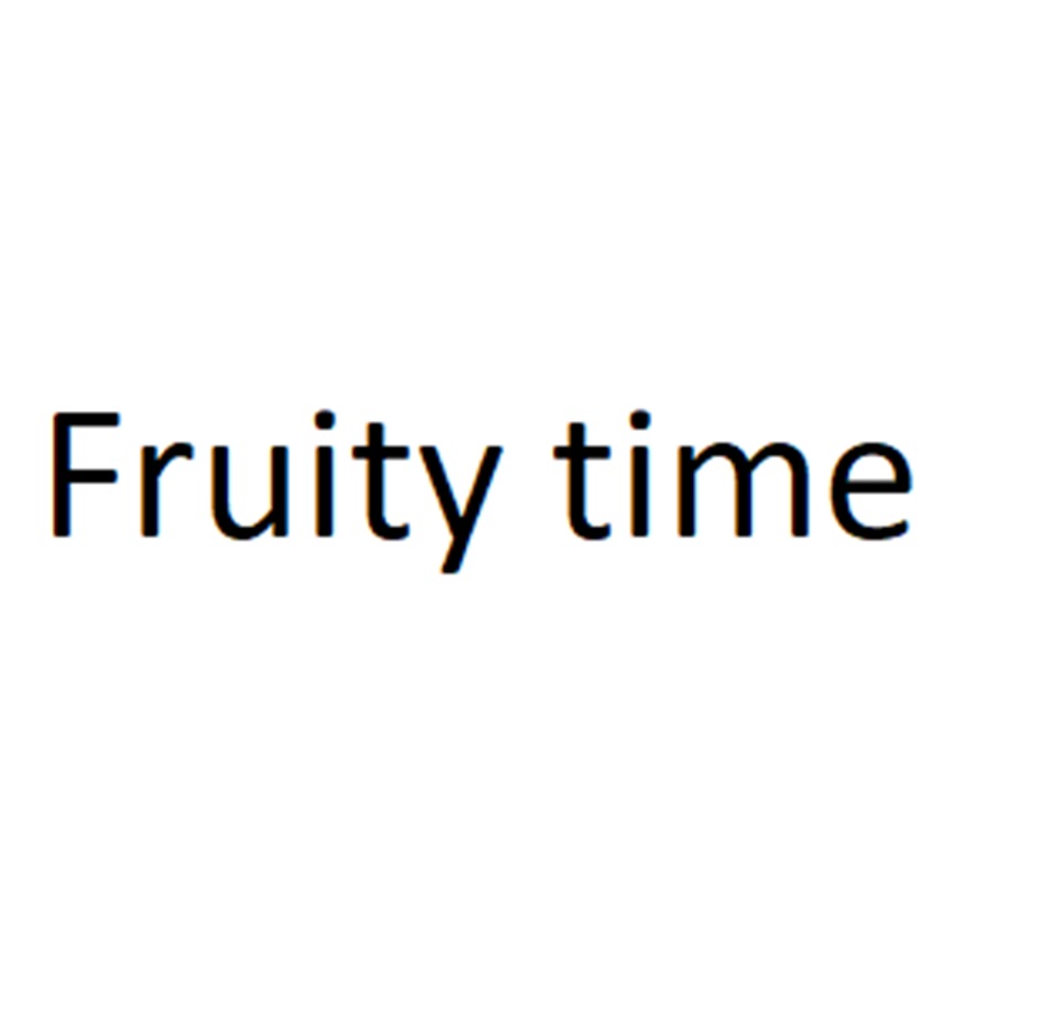FRUITY TIME