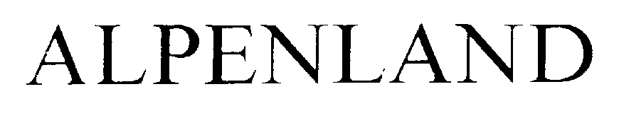 ALPENLAND