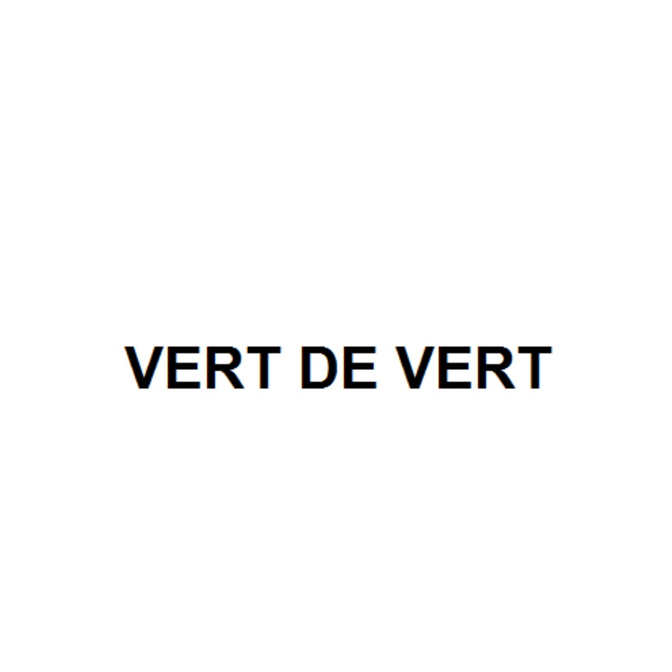VERT DE VERT