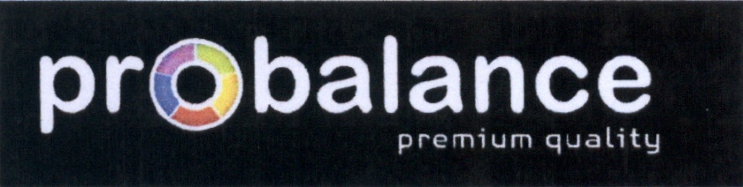 PROBALANCE BALANCE PROBALANCE PREMIUM QUALITY