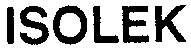 ISOLEK