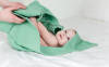 На фото - вафельное полотенце с капюшоном от ROXY-KIDS
