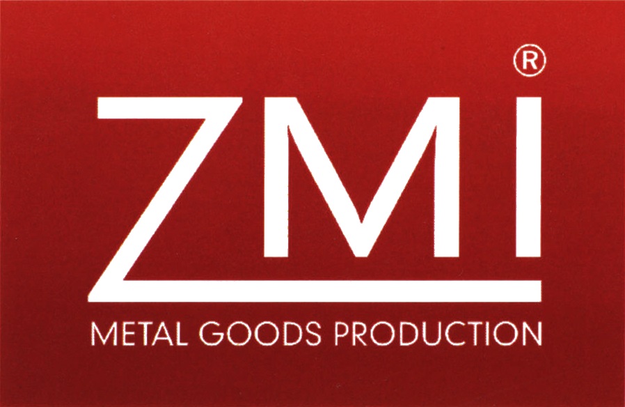 Магазин продакшн. ZMI лого. Production of goods.