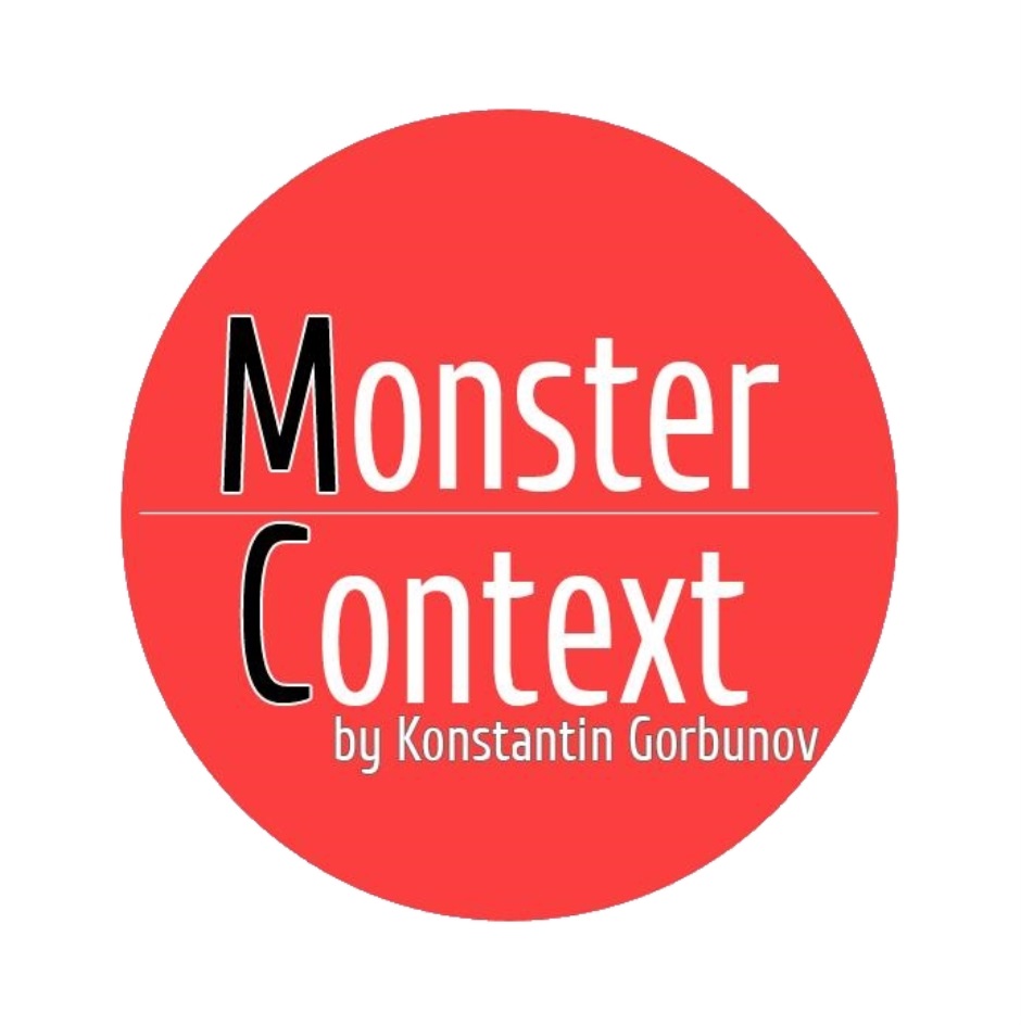 M context. Monster context. ontext.