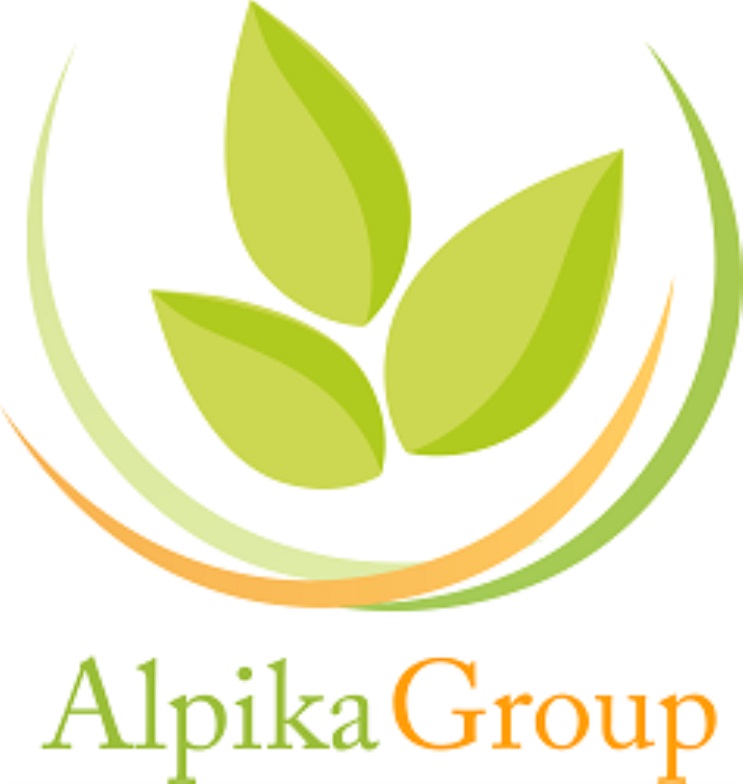 Ооо альпика. ALPIKA Group. ALPIKA логотип. Эмблема животноводства.