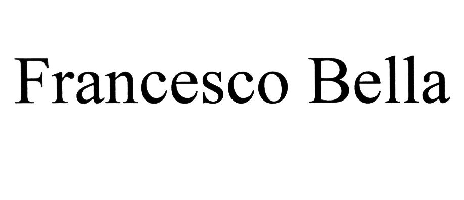 Francesco bella. Francesco Bella бренд. Bella лого. Надпись Франческо. Франческо Сассетти эмблемы.