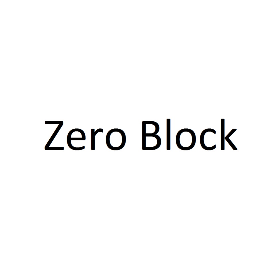 Zero block