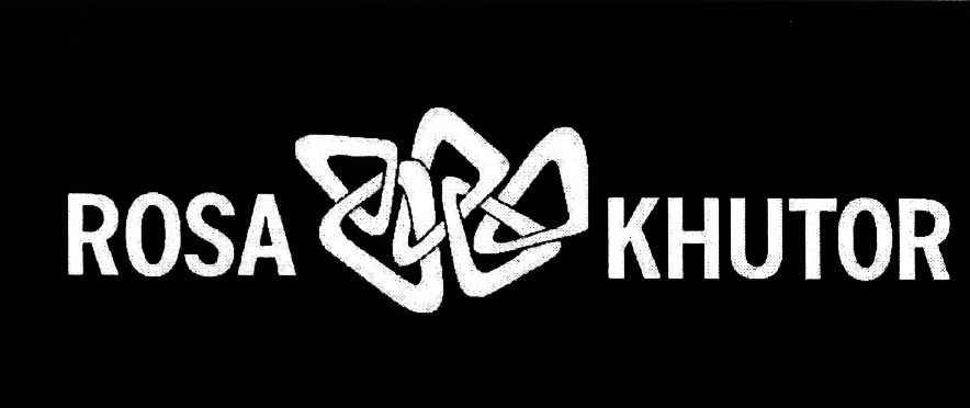 Rosakhutor com. Rosa Хутор лого.