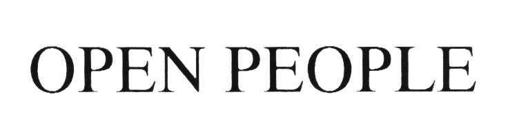 Пипл опен. The people товарный знак. Табличка опен.