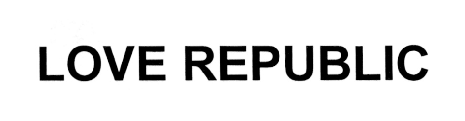 Love republic карта лояльности