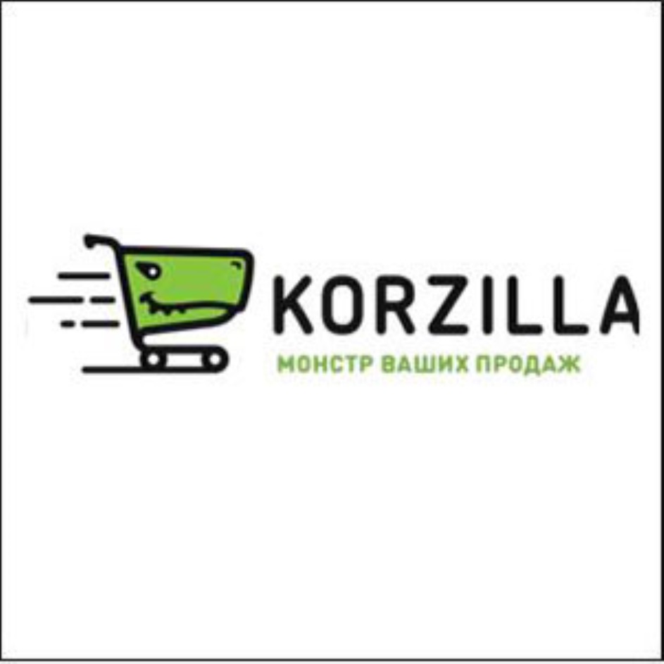 Логотип Корзилла. Korzilla. Терять Корзилла.