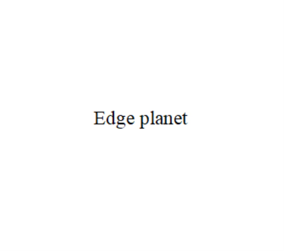 Planets edge