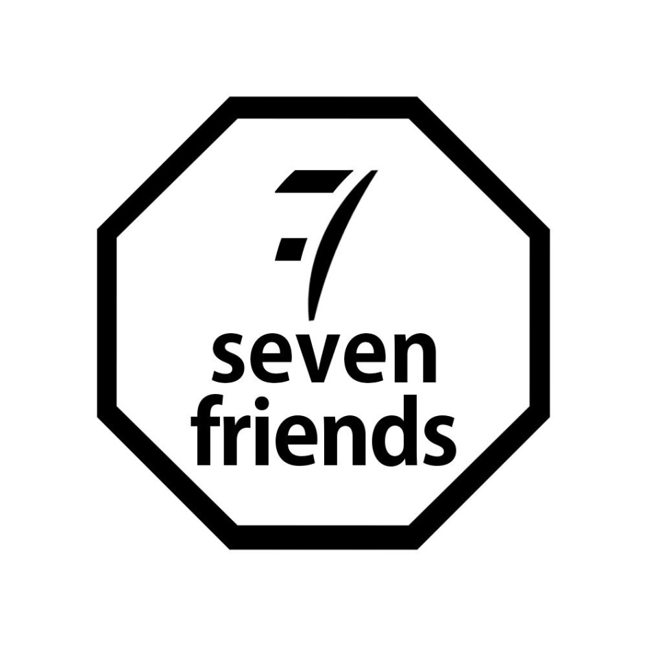 7 friends. Значок компании Севен семь. 7seven. Seven friends. Seven Seven Seven friends Print.