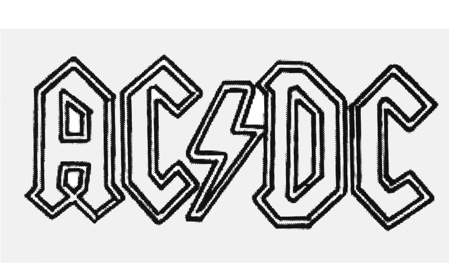 Ac dc как нарисовать