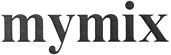 My mix. MYMIX. MYMIX logo.