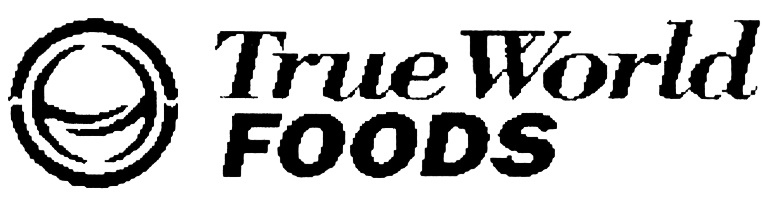 True world. WORLDFOOD знак.