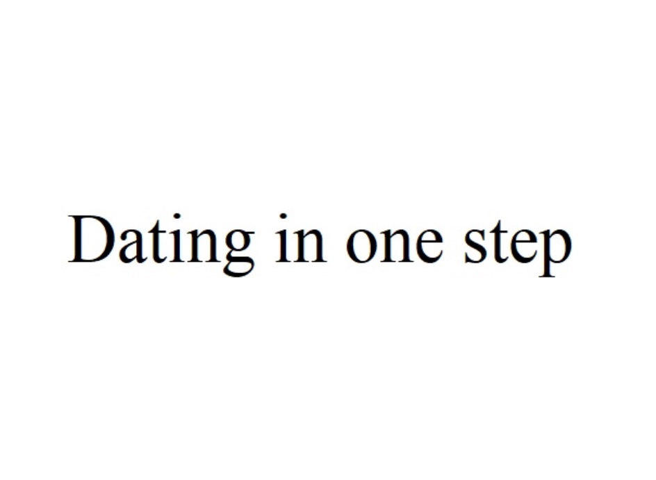 Dating 1