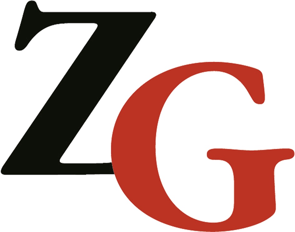 Zg. Логотип ZG. ZG буквы. ЗГ. Торговый знак.