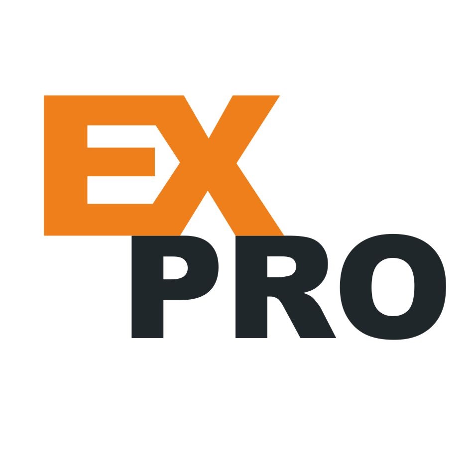 Экс. Компания EXPRO. Ex Pro logo. Знак ex.