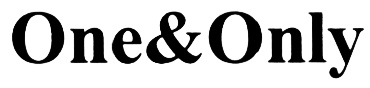 One s one and only. Only логотип. The only one. Only Nona. One&only, логотип отель.