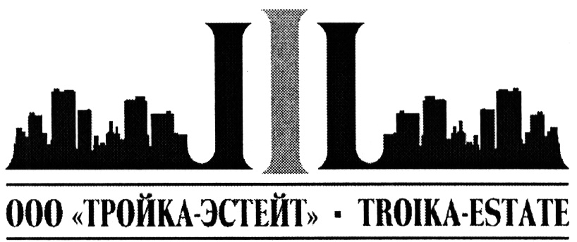 Ооо эстейт. ООО тройка. Troika шрифт.