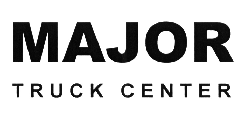 Major center. Логотип Major Truck Center.