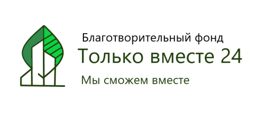 логотип БФ ТОЛЬКО ВМЕСТЕ24 1212400010756