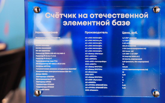 МИРТЕК презентовал обновленный модельный ряд smart-счётчиков на Иннопром