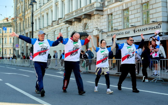 22 мая дети с ОВЗ Санкт-Петербурга, участвовали в полумарафоне «ЗаБег»