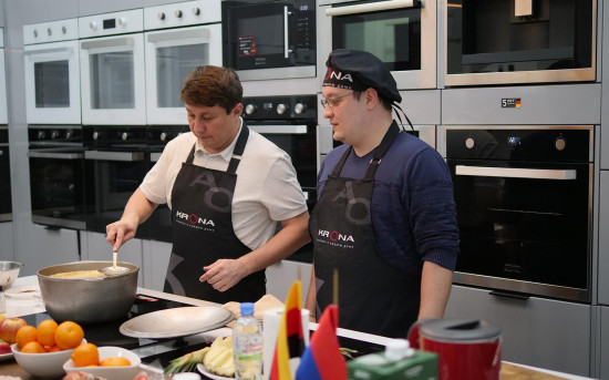 Кулинарный мастер-класс в шоуруме «KRONA»: бренд знает толк в восточной кухне