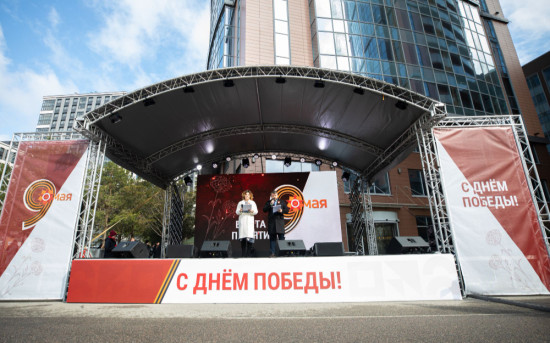 «Газстройпром» провел концерт в честь Дня Победы