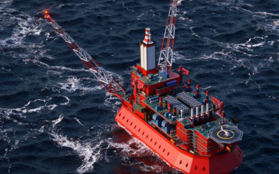 Первая российская энергетическая установка морских добывающих платформ