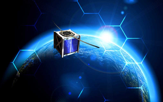 Спутник-сервер хостинг-провайдера RUVDS в космосе
