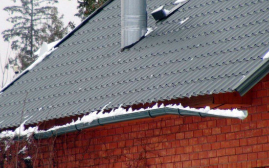 Снегозадержатели на крышу: за и против