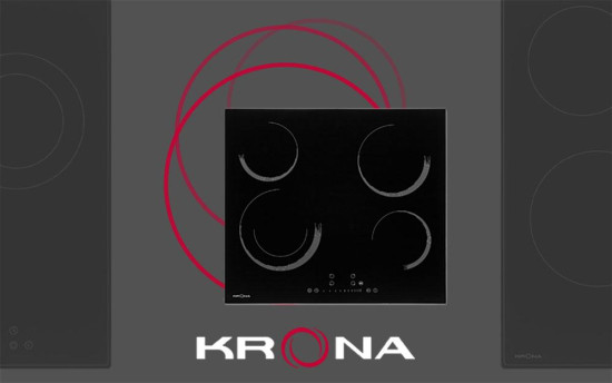 Новые индукционные и электрические варочные панели «KRONA» для разных каналов продаж