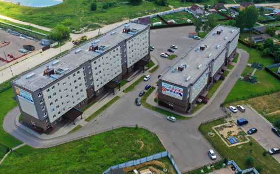 Жилые дома из ЛСТК высотой 4 и 6 этажей в Обнинске