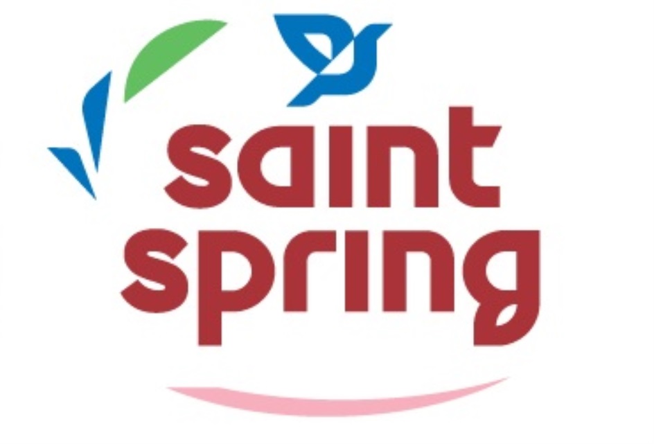 Сен рус. Святой источник Saint Spring. Saint Spring лого. Святой источник логотип. Святой источник на английском.