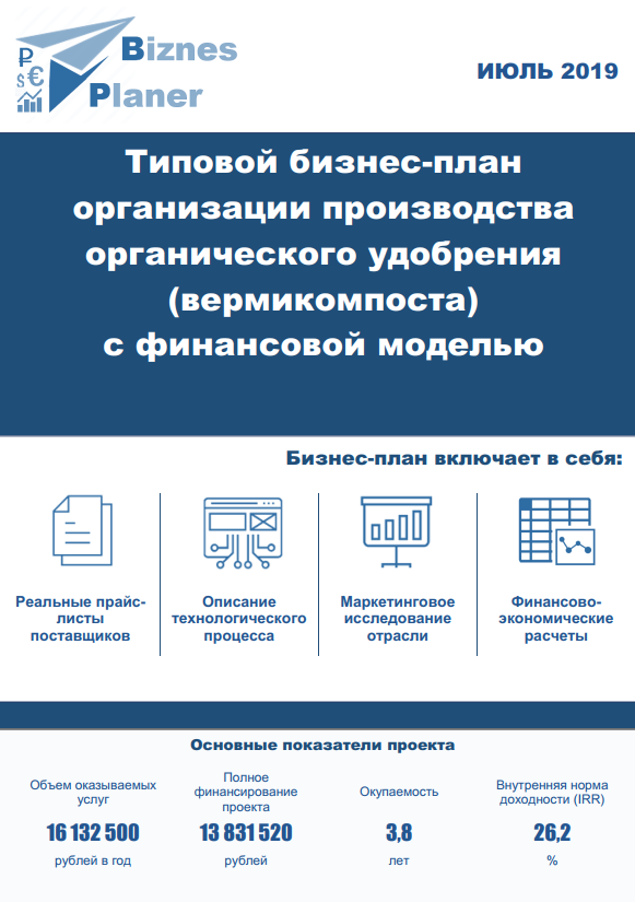 Разработка бизнес плана дипломная работа