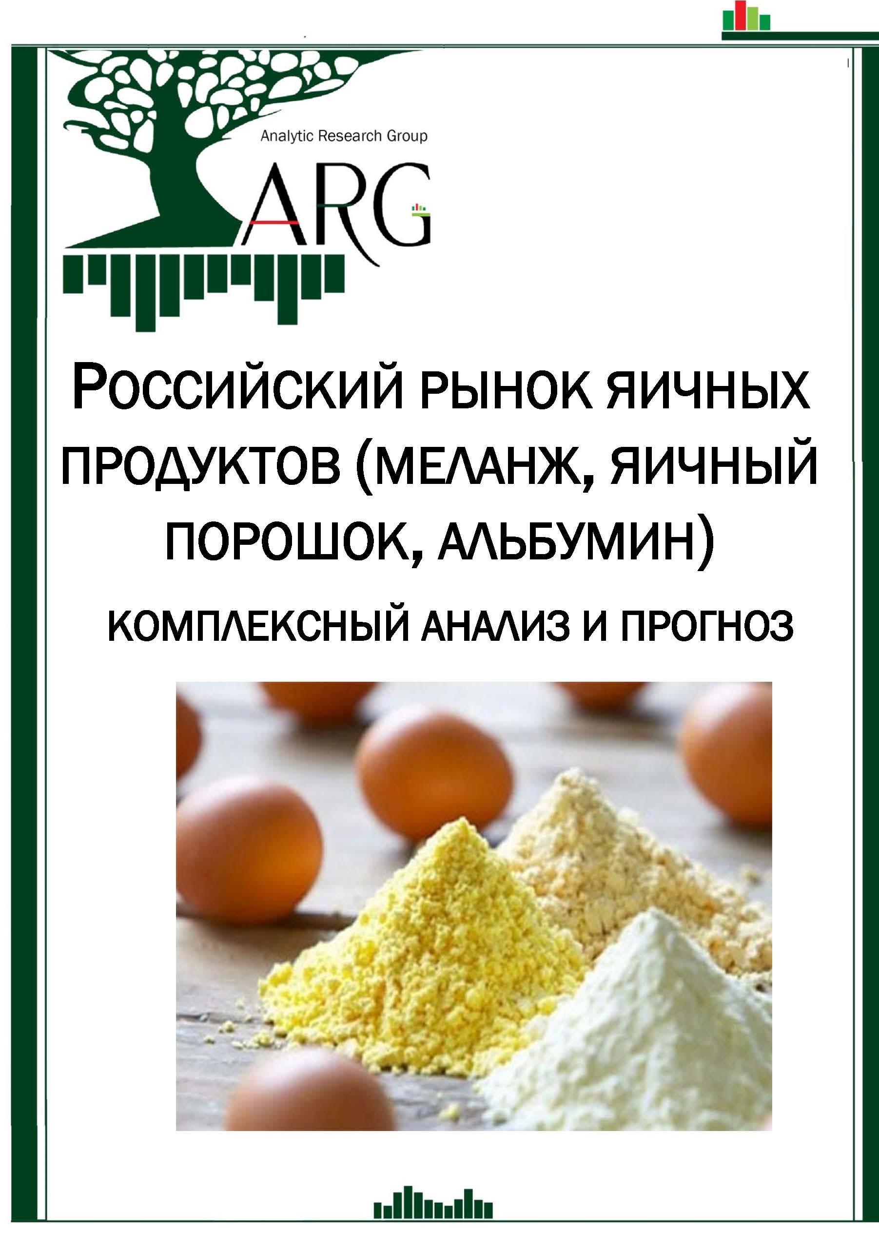 Российский рынок яичных продуктов (меланж, яичный порошок, альбумин):  комплексный анализ и прогноз. Октябрь, 2017 :: РБК Магазин исследований