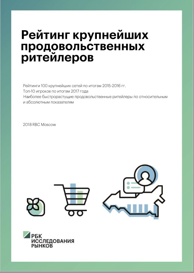 Рейтинг крупнейших продовольственных ритейлеров :: РБК Магазин исследований