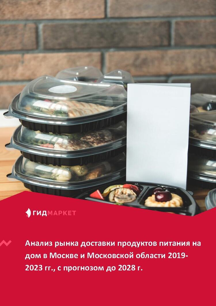 Маркетинговое исследование рынка доставки продуктов питания на дом в Москве  и Московской области 2019-2023 гг., прогноз до 2028 г. (с обновлением) ::  РБК Магазин исследований